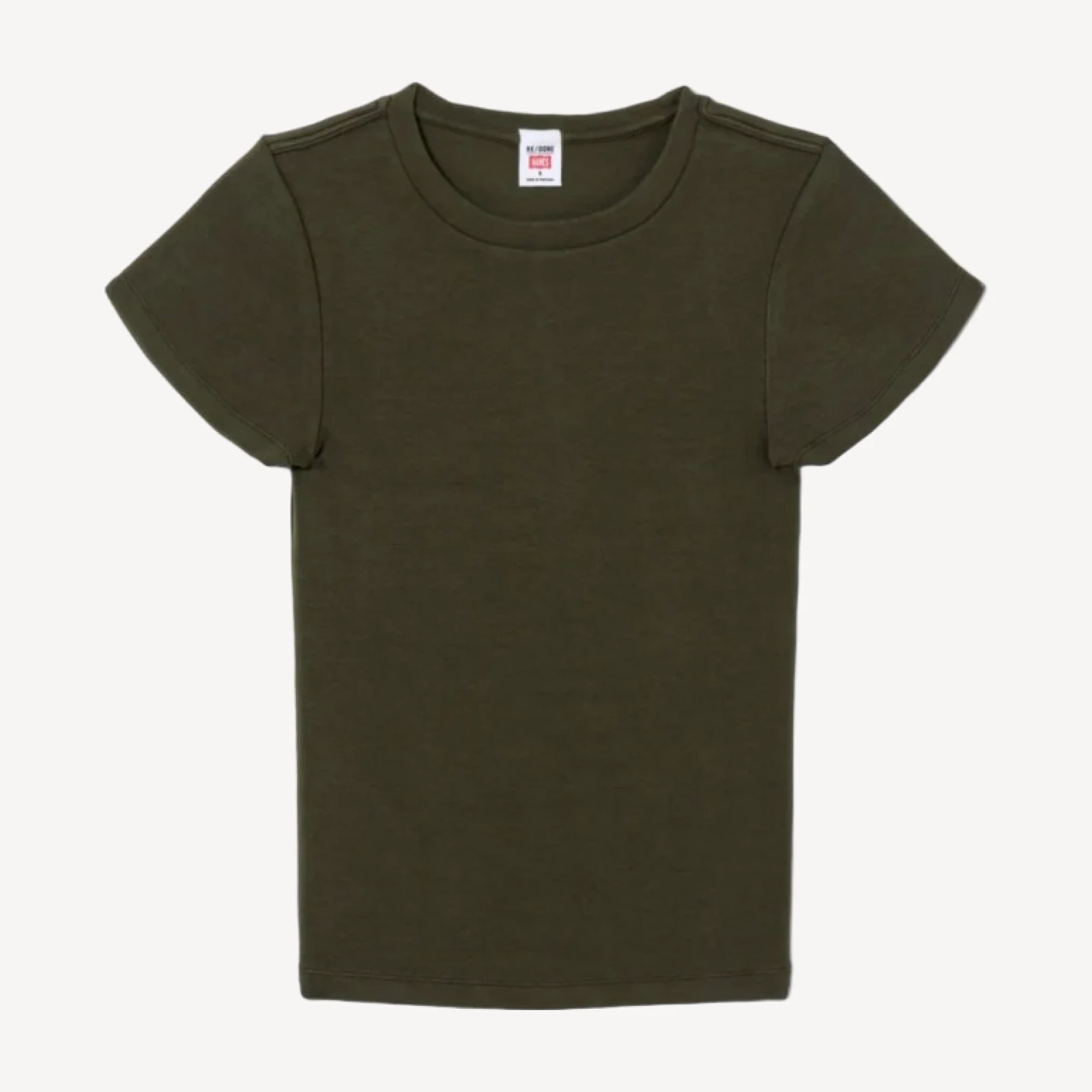 Hanes 60s Slim Tee - Olive Branch