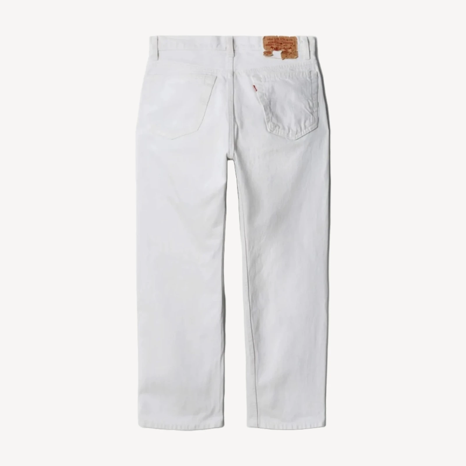 80s White Levi's 501 -#1
