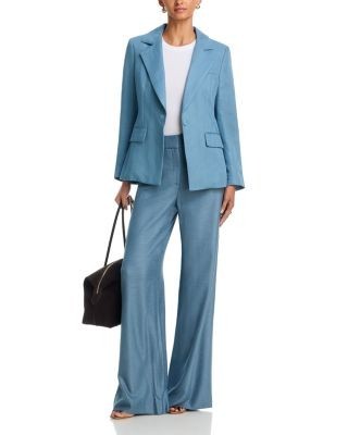 Veronica Beard Alex Wide Leg Pants