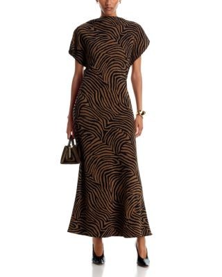 Veronica Beard Redgrave Printed Maxi Dress