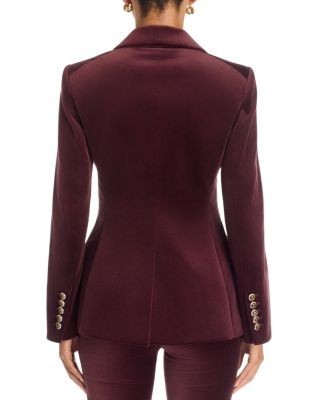 Veronica Beard Ryanne Cotton Stretch Single Breasted Jacket