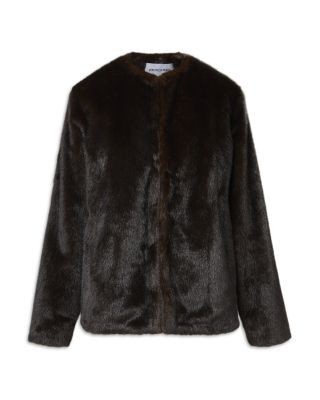 Veronica Beard Griselda Faux Fur Coat