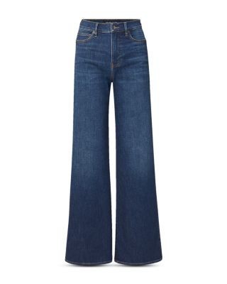 Veronica Beard Taylor High Rise Wide Leg Jeans in Sweet Dream