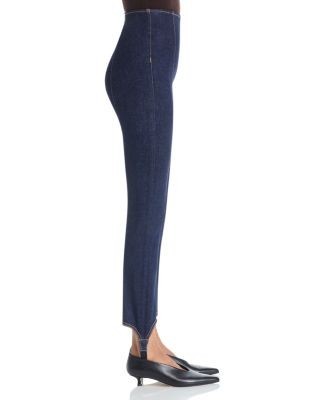 Veronica Beard Lydia High Rise Stirrup Jeans in Indigo Rinse