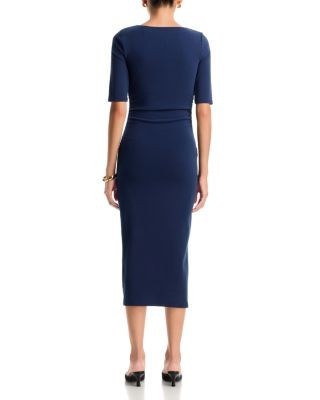 Veronica Beard Charissa Short Sleeve Dress