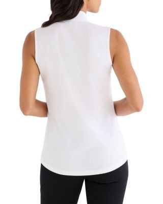 Nic+Zoe Mixed Media Collar Tank