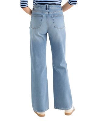 Nic+Zoe Vantage Wide Leg Jeans in Coastline