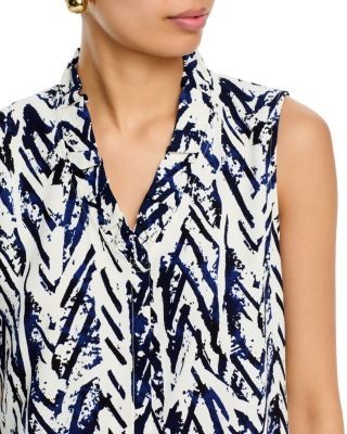 Nic+Zoe Ruffle Trim Top