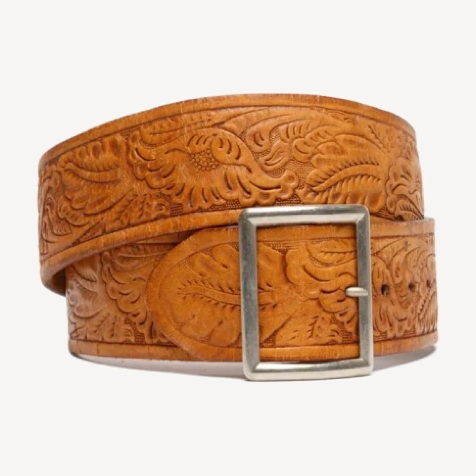 RE/DONE Vintage | 70s Tooled Belt -#19 | Vintage Belts