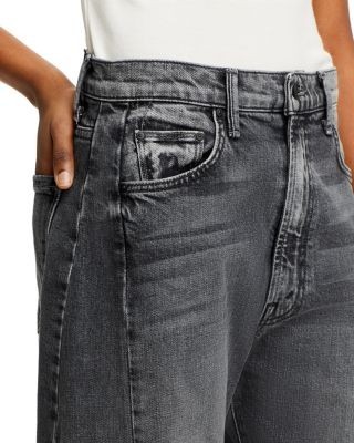Mother The Half Pipe Flood High Rise Jeans in Outta Sight