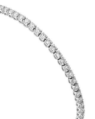 Bloomingdale's Fine Collection Certified Lab Grown Diamond Tennis Bracelet in 14K White Gold, 3.0 tcw