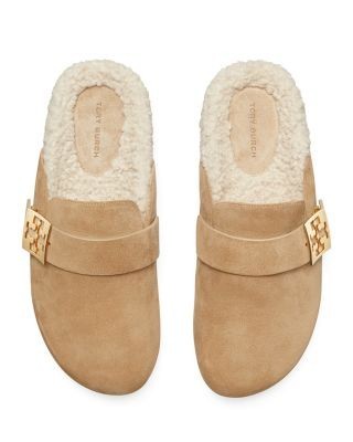 Tory Burch Women's Mellow Shearling Mules