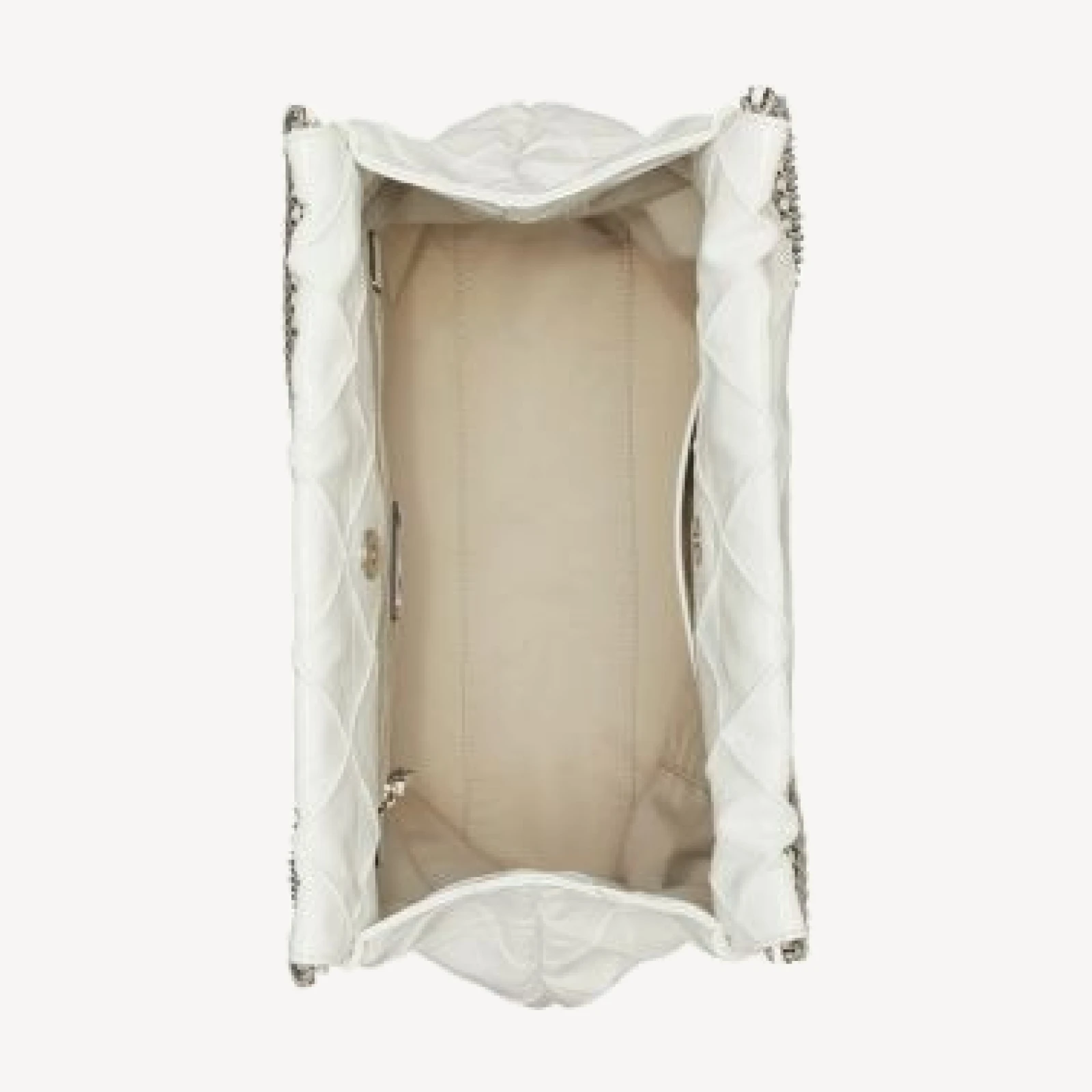Tory Burch Fleming Crinkled Leather Quilted Hobo