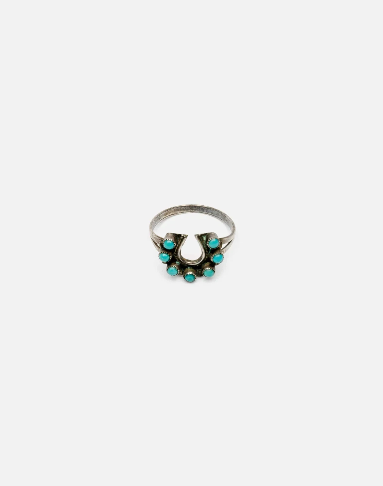 RE/DONE Vintage | 50s Turquoise Horse Shoe Zuni Ring