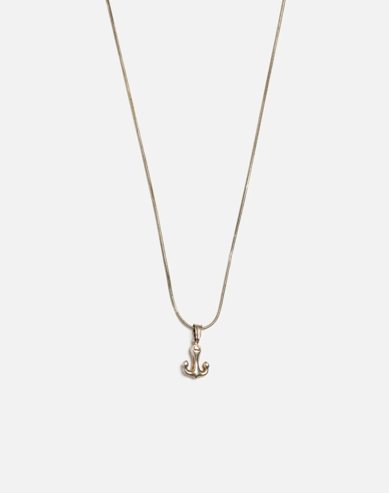 RE/DONE Vintage | 70s Sterling Anchor Necklace