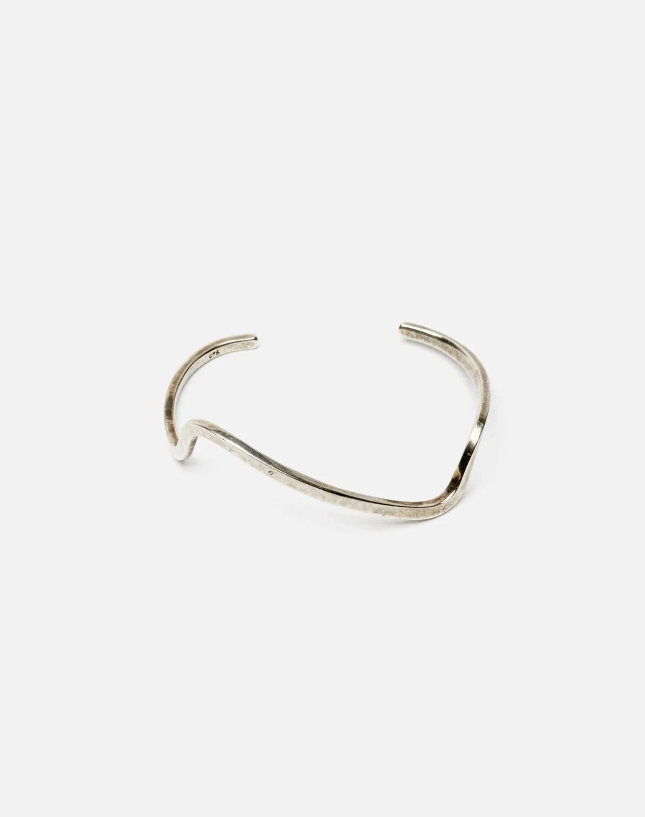 RE/DONE Vintage | 90s Sterling Wave Bangle