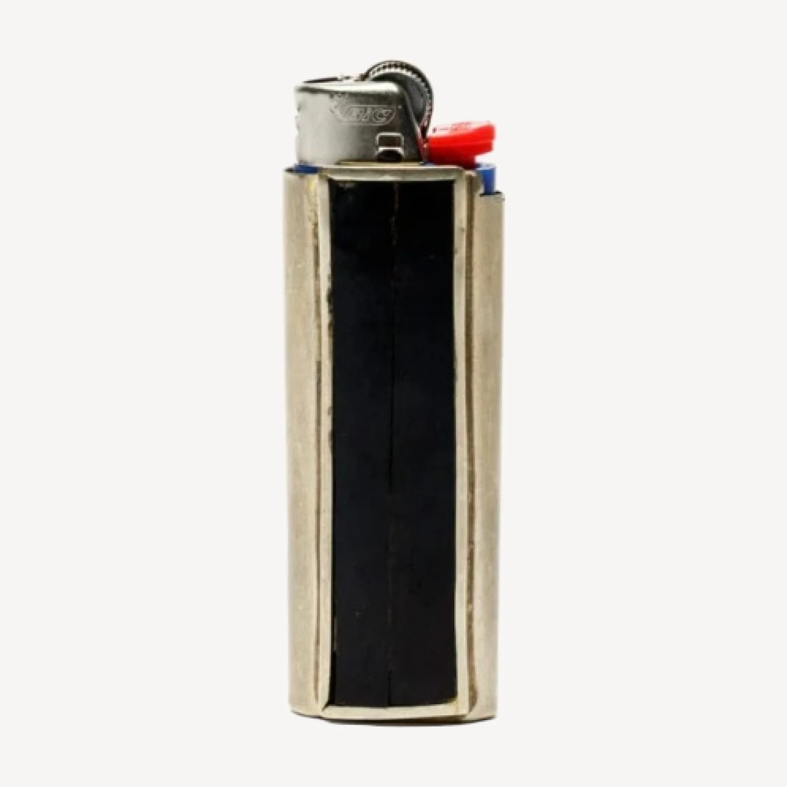 70s Wood Inlay Lighter Case -#21