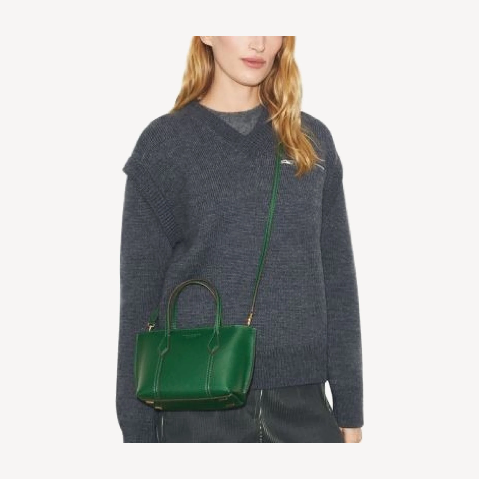 Tory Burch Perry Mini Leather Tote Bag