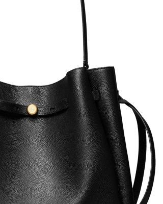 Tory Burch Romy Leather Large Bucket Bag