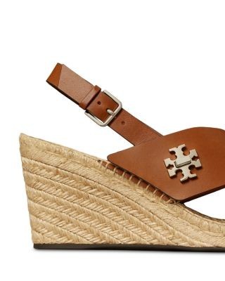 Tory Burch Women's Turnlock Espadrille Wedge Sandals