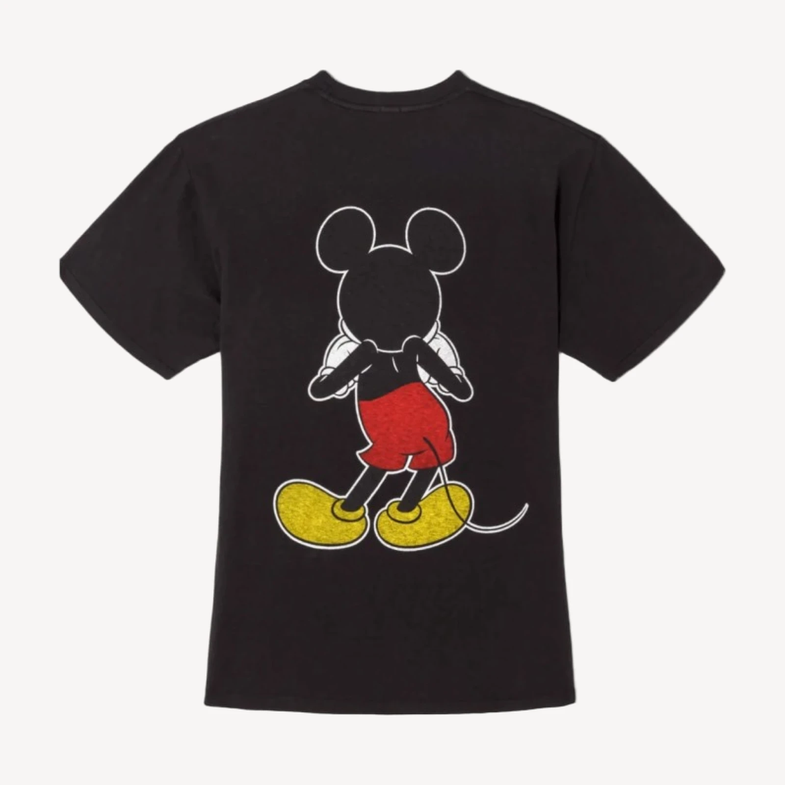 Boyfriend "Silly Mickey Mouse" Tee - Washed Black
