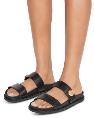 Tory Burch Women's Romy Sport Leather Slide Sandals