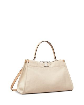 Tory Burch Eleanor Large Canvas Satchel