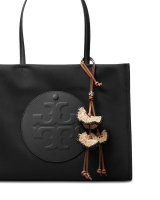 Tory Birch Raffia Flowers Key Fob