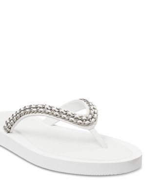 Tory Burch Women's Kira Chain Flip Flops