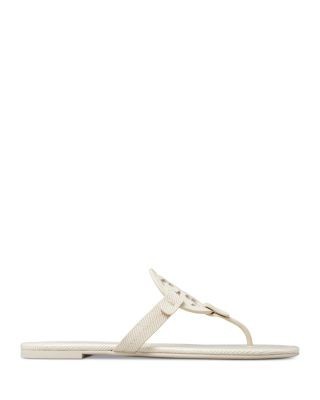 Tory Burch Women's Miller Coated Canvas Sandals