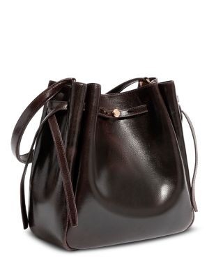 Tory Burch Romy Large Distressed Leather Shoulder Bag