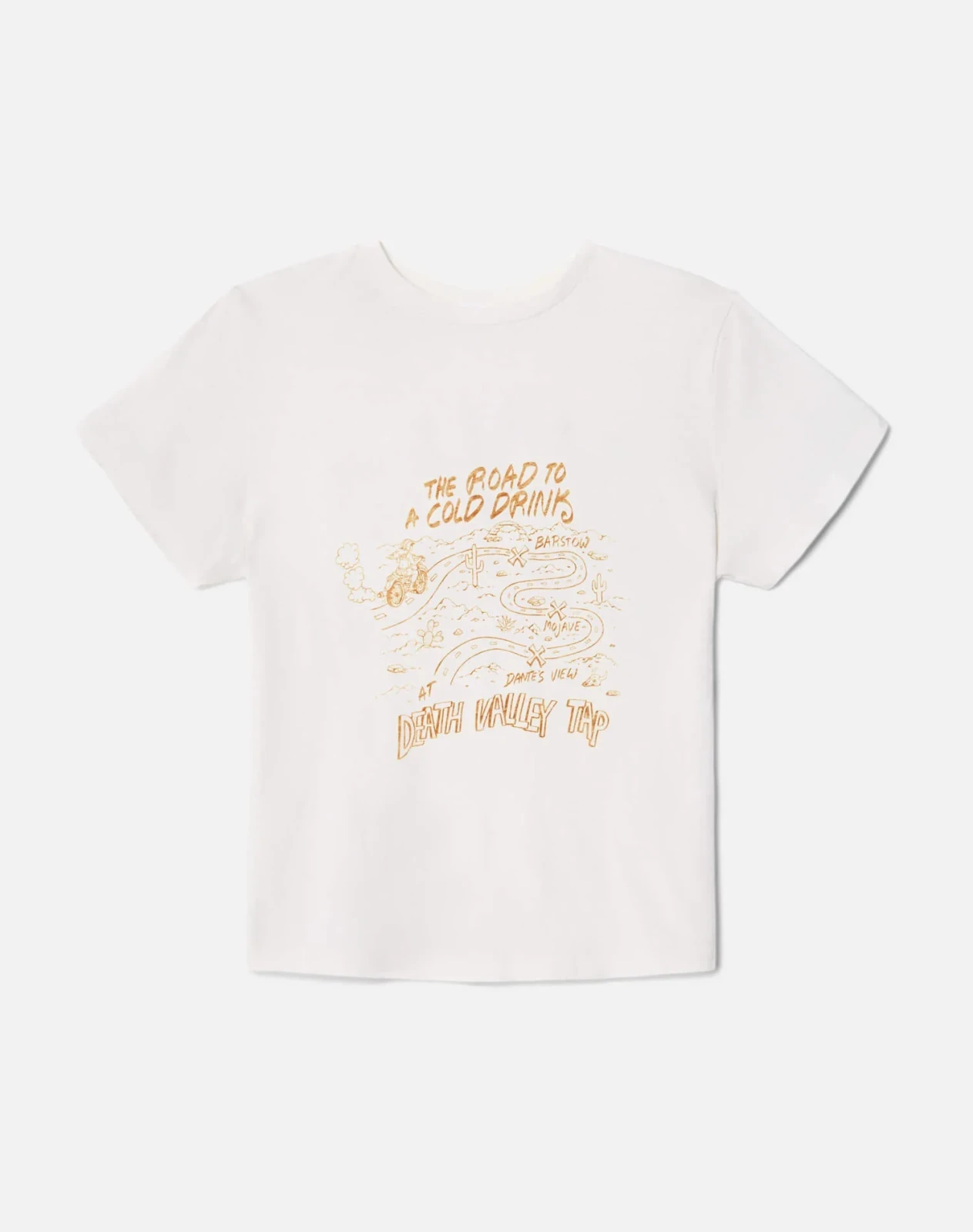 Classic "Death Valley Tap" Tee - Vintage White