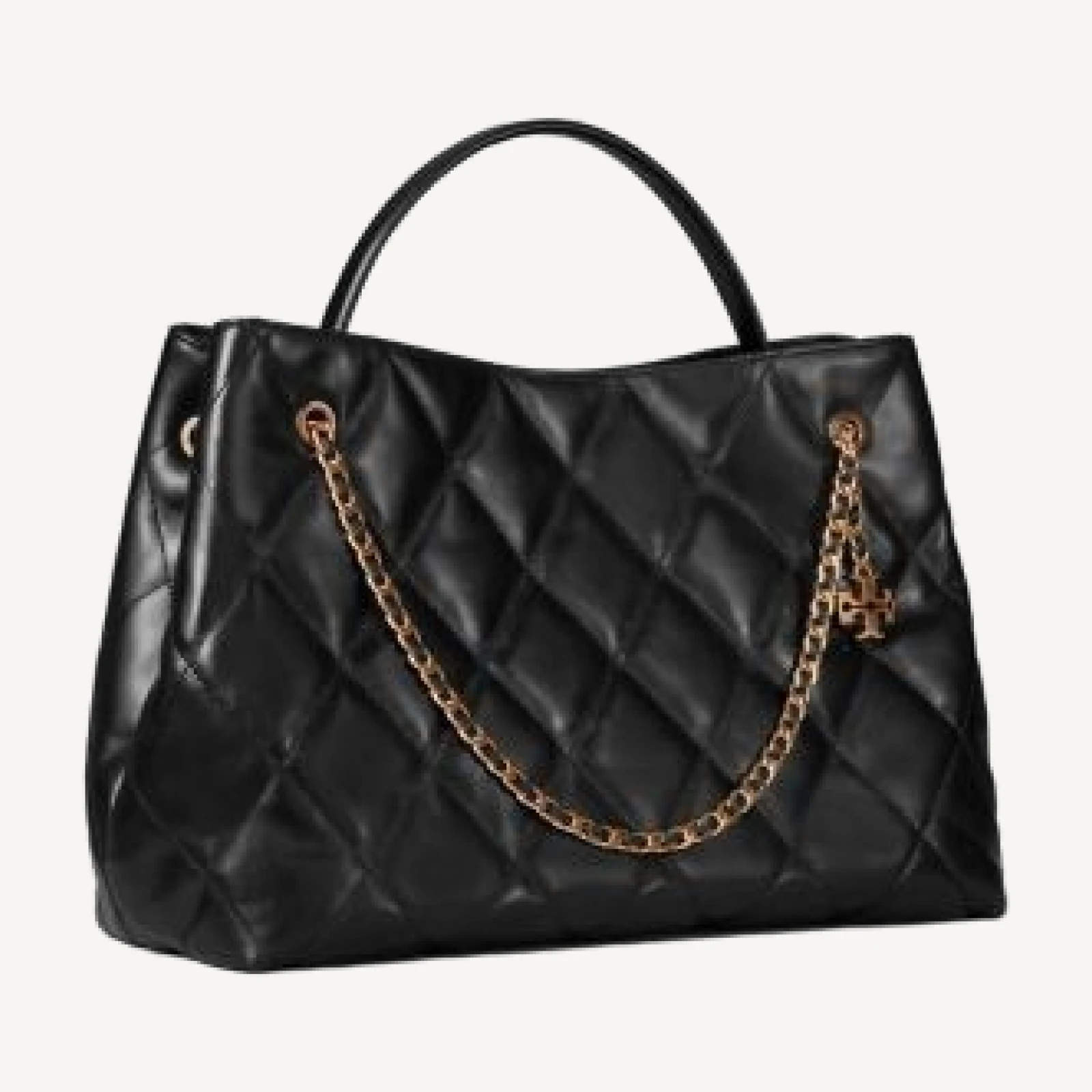Tory Burch Fleming Quilted Leather Carryall
