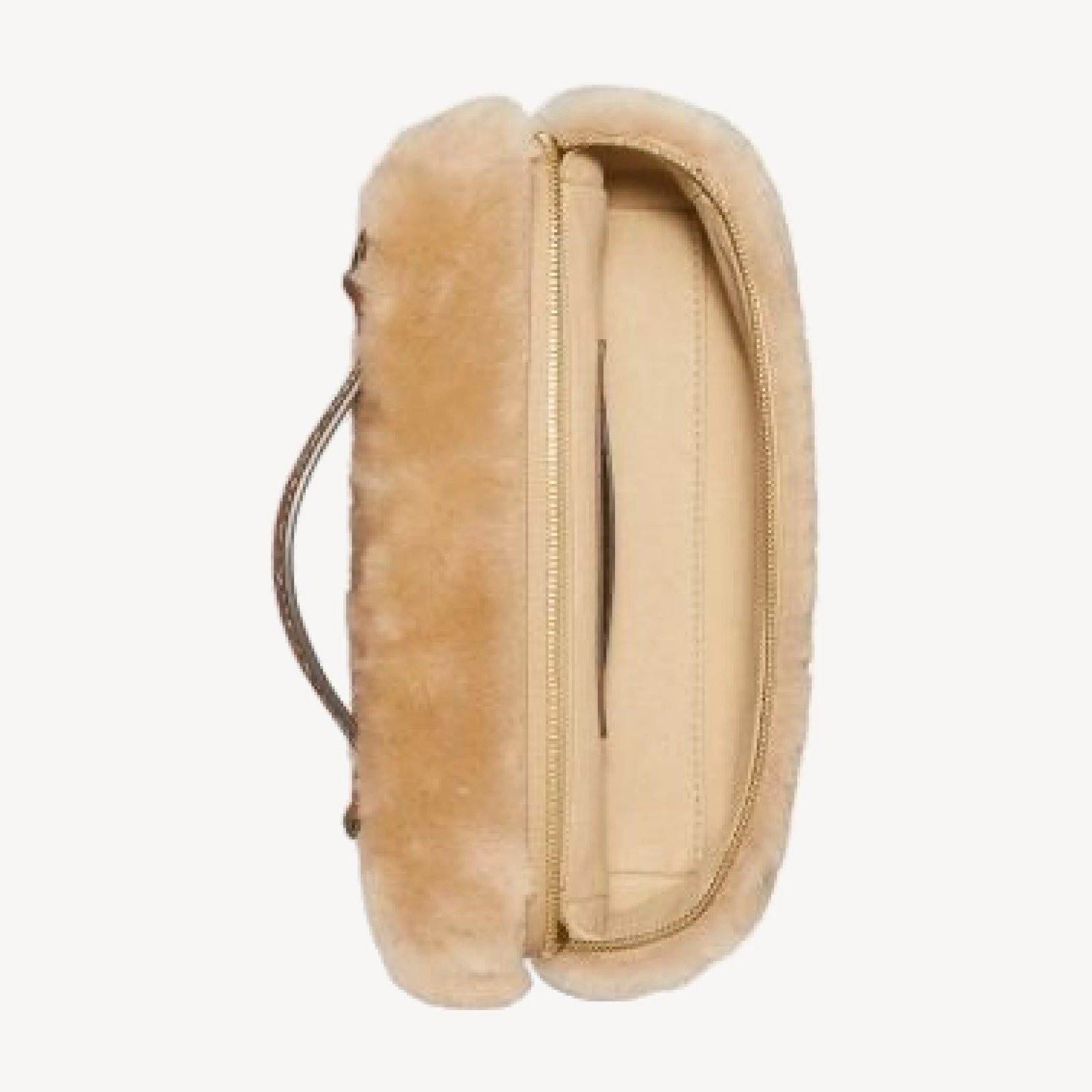 Tory Burch Romy Shearling Top Handle Bag