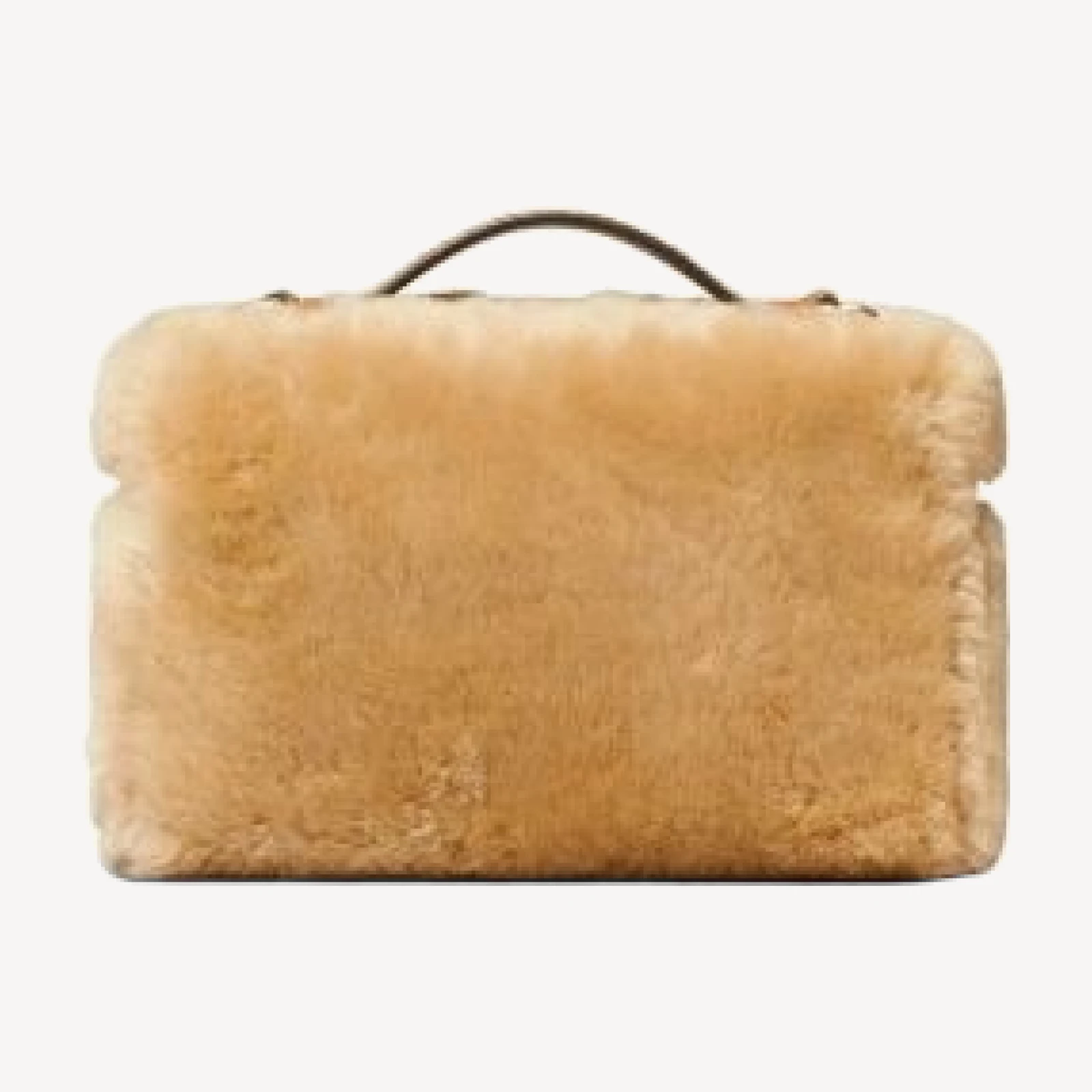 Tory Burch Romy Shearling Top Handle Bag