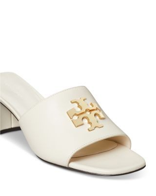 Tory Burch Women's Charlie Heeled Leather Sandals