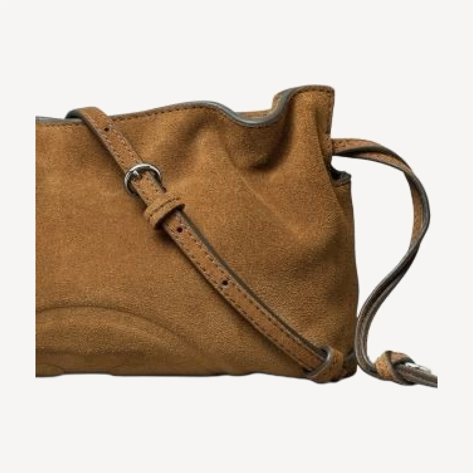 Tory Burch Ella Suede Drawstring Pouch