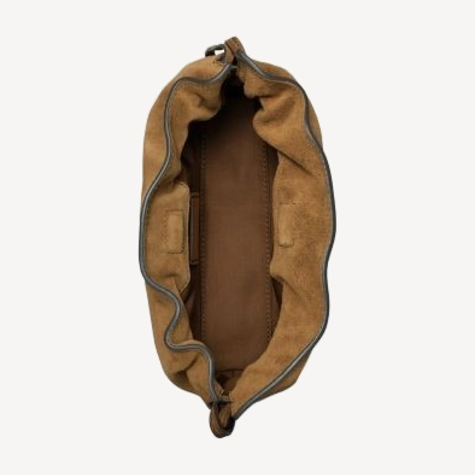 Tory Burch Ella Suede Drawstring Pouch