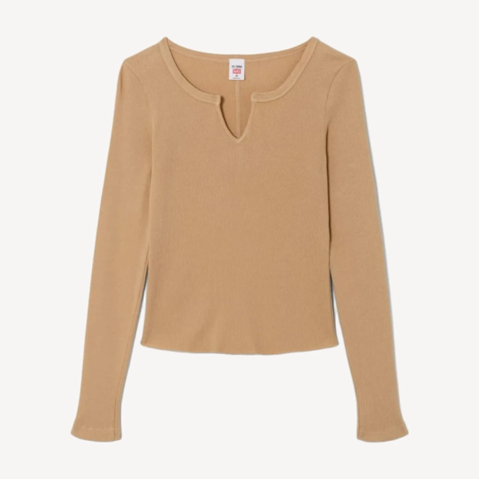 Hanes V Cut Baby Long Sleeve