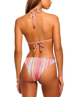 Ramy Brook Striped Isla Bikini Bottom