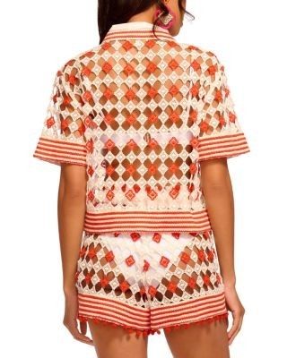 Ramy Brook Betty Swim Cover-Up Top