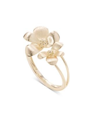 Ramy Brook Anya Flower Open Bangle Bracelet