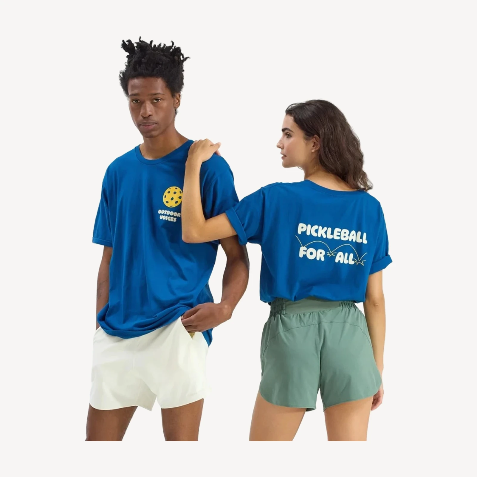 Pickleball for All Graphic Shortsleeve