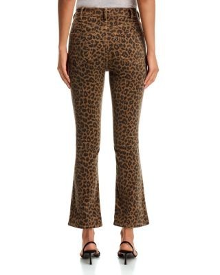 Mother The Hustler Mid Rise Flood Jeans in Leap Year