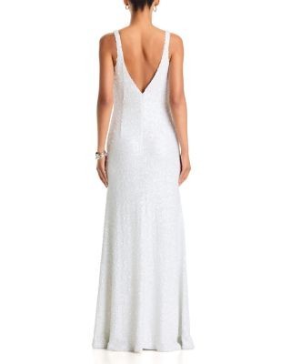 Ramy Brook Heather Sequined Gown