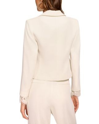 Ramy Brook Adela Lace Trim Blazer, photo 2