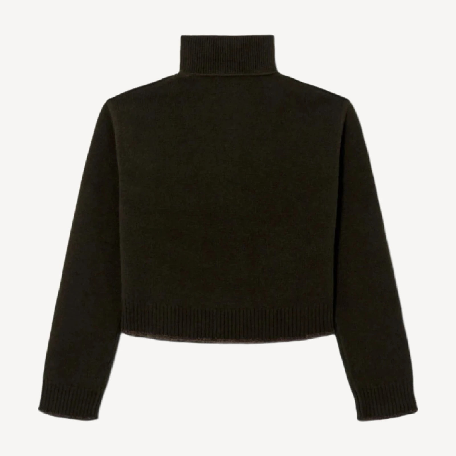Zip Neck Pullover - Olive Branch