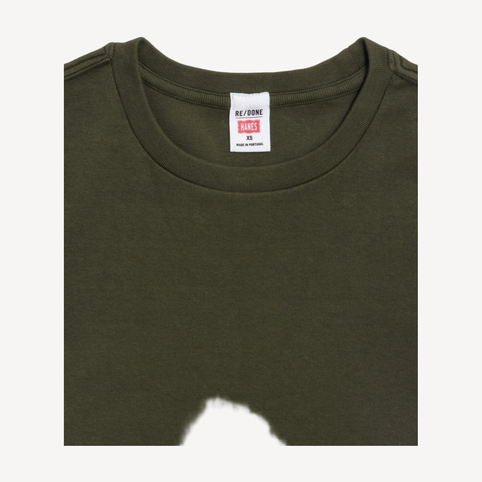 Hanes 60s Slim Tee - Olive Branch