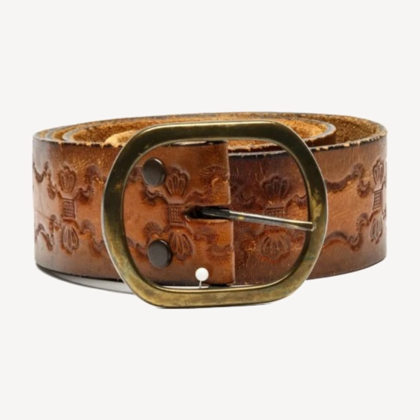 RE/DONE Vintage | 70s Tooled Leather Belt