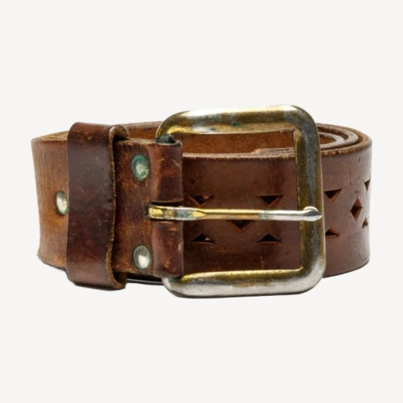 RE/DONE Vintage | 70s Cutout Leather Belt